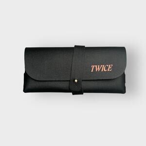 NEW TWICE tour travel sunglasses case